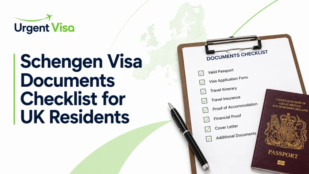 Schengen Visa Documents Checklist for UK Residents